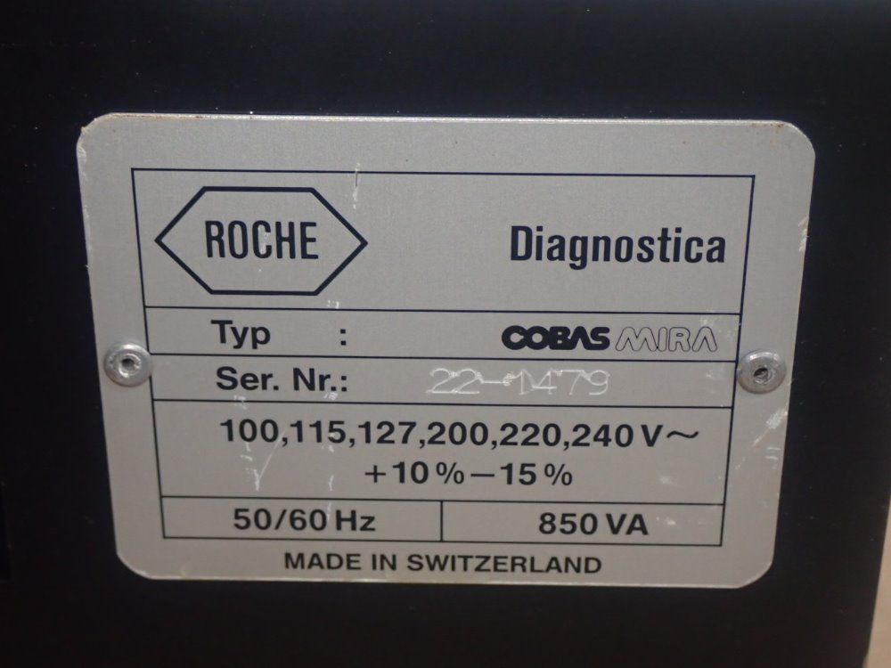 Roche Cobas Mira Chemistry Analyzer - Cobas Mira