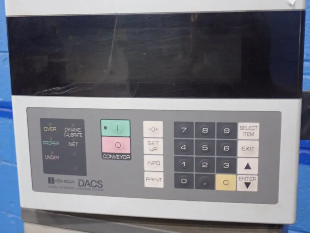 Ishida 1.2kg Dacs-wn-012-sb/pb-i Check Weigh Scale - Dacs-wn-012-sb/pb-i