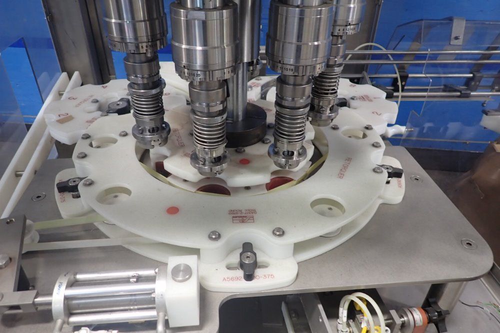 Fowler Zalkin Ca8 360 8 Head Rotary Capper Machine - Cas 360