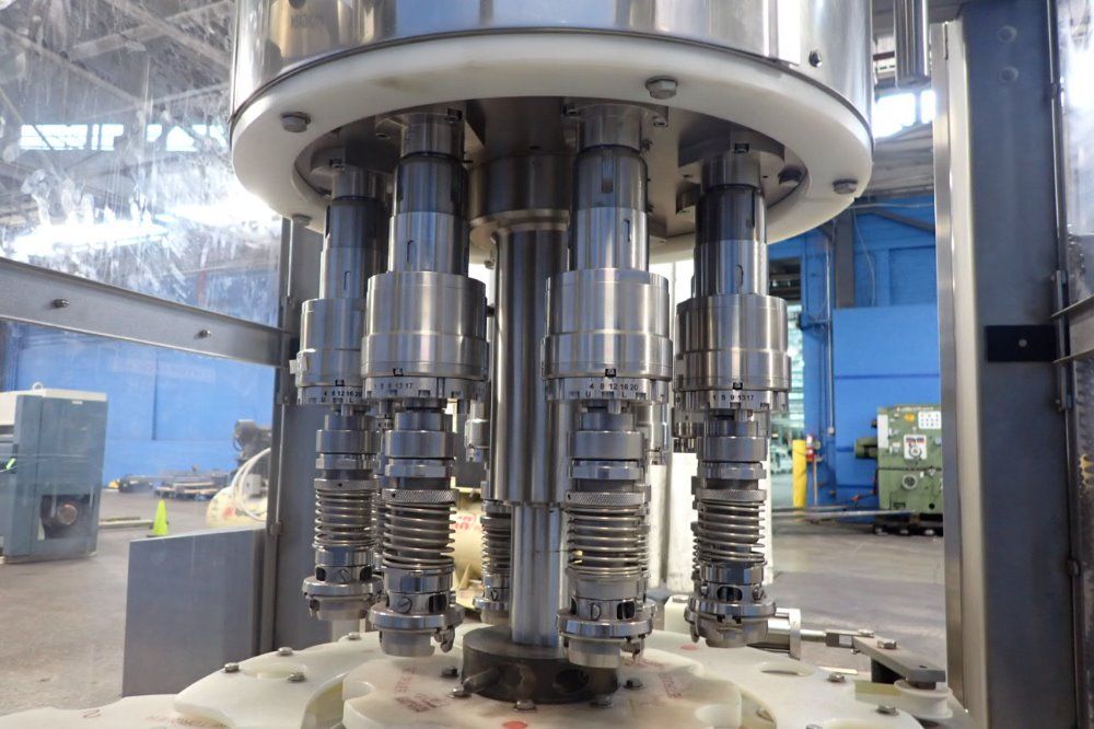 Fowler Zalkin Ca8 360 8 Head Rotary Capper Machine - Cas 360