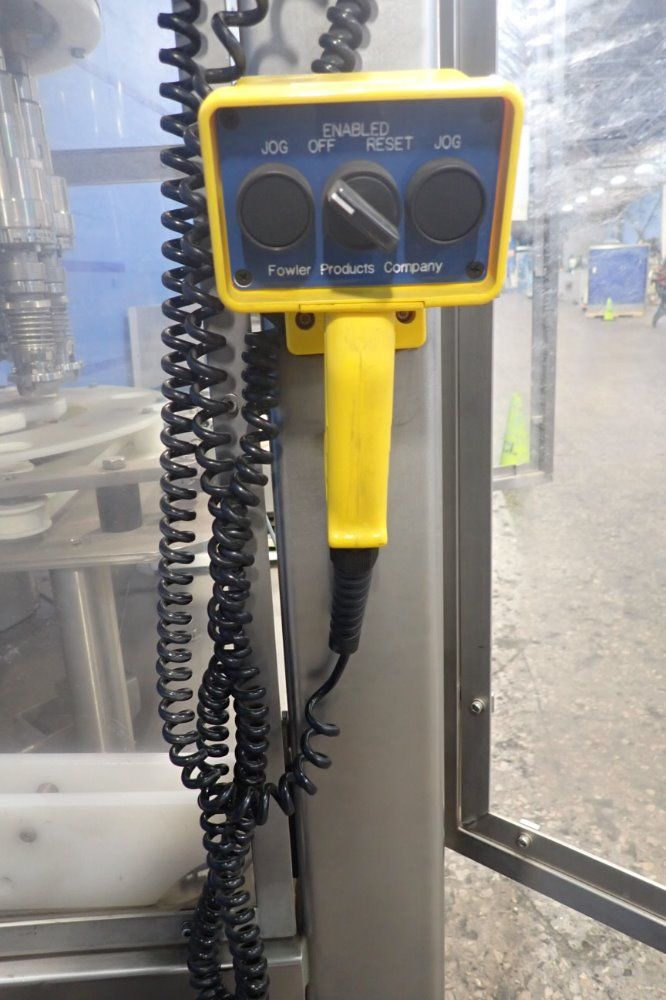 Fowler Zalkin Ca8 360 8 Head Rotary Capper Machine - Cas 360