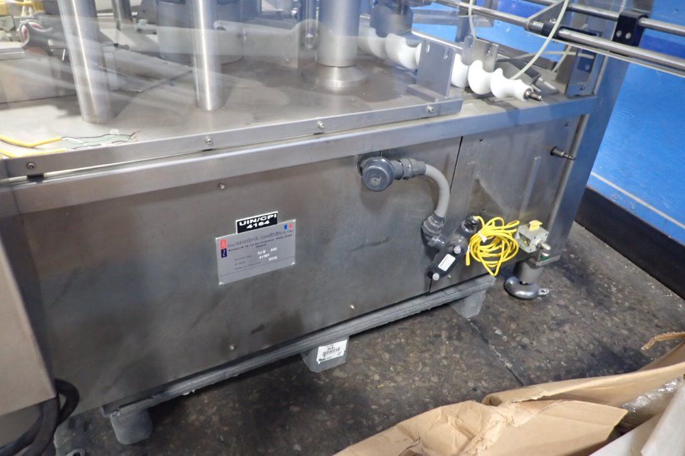 Fowler Zalkin Ca8 360 8 Head Rotary Capper Machine - Cas 360