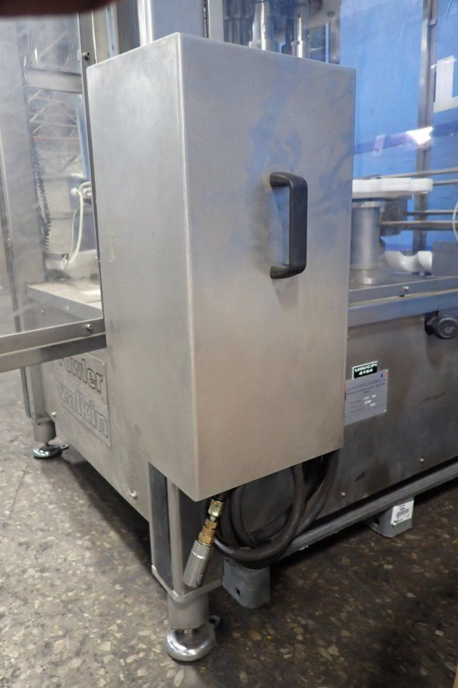 Fowler Zalkin Ca8 360 8 Head Rotary Capper Machine - Cas 360