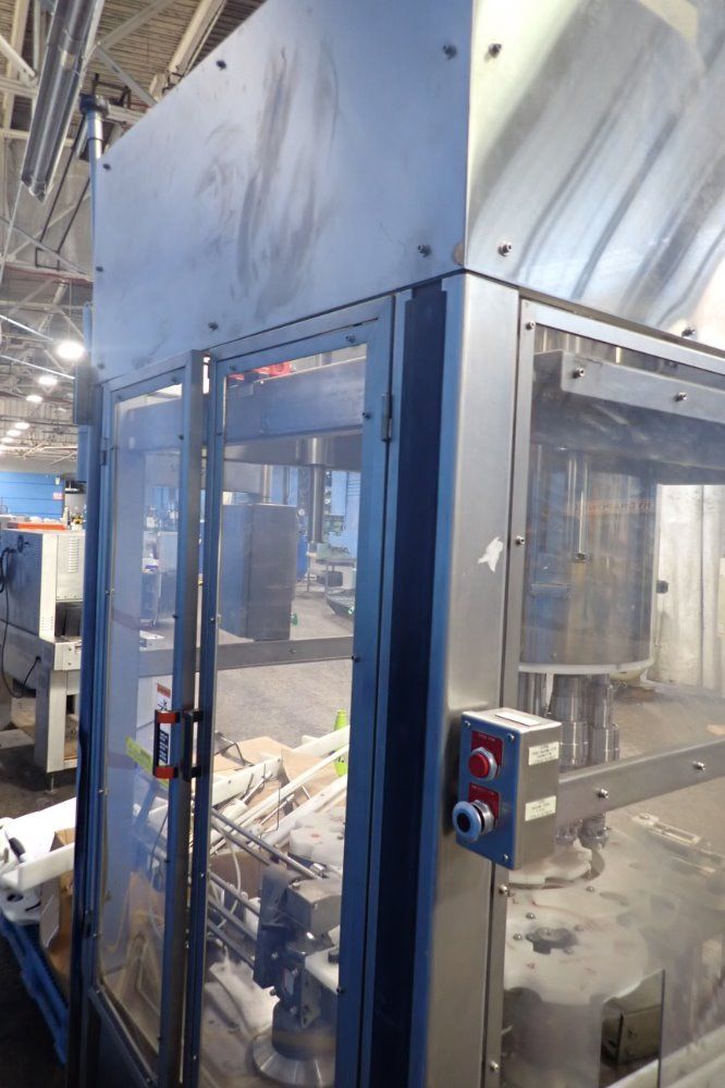 Fowler Zalkin Ca8 360 8 Head Rotary Capper Machine - Cas 360