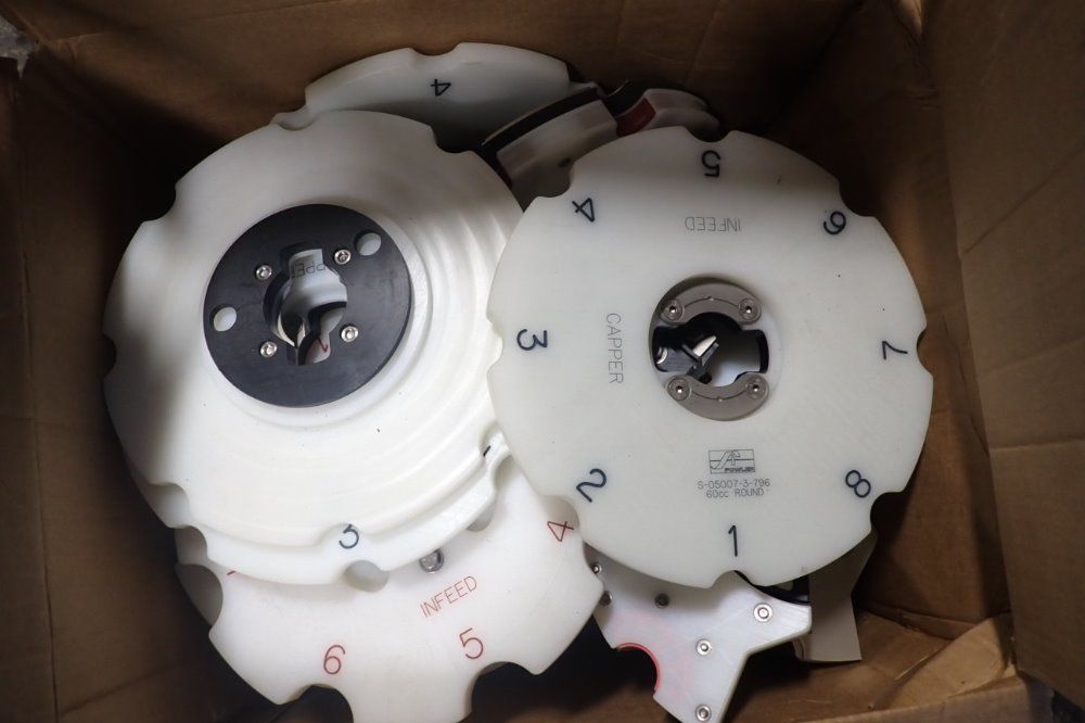 Fowler Zalkin Ca8 360 8 Head Rotary Capper Machine - Cas 360