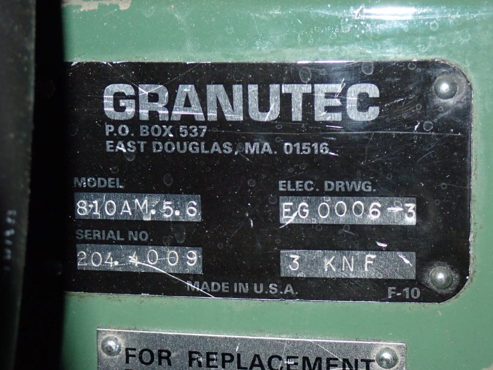 Granutec Granulator/extruder