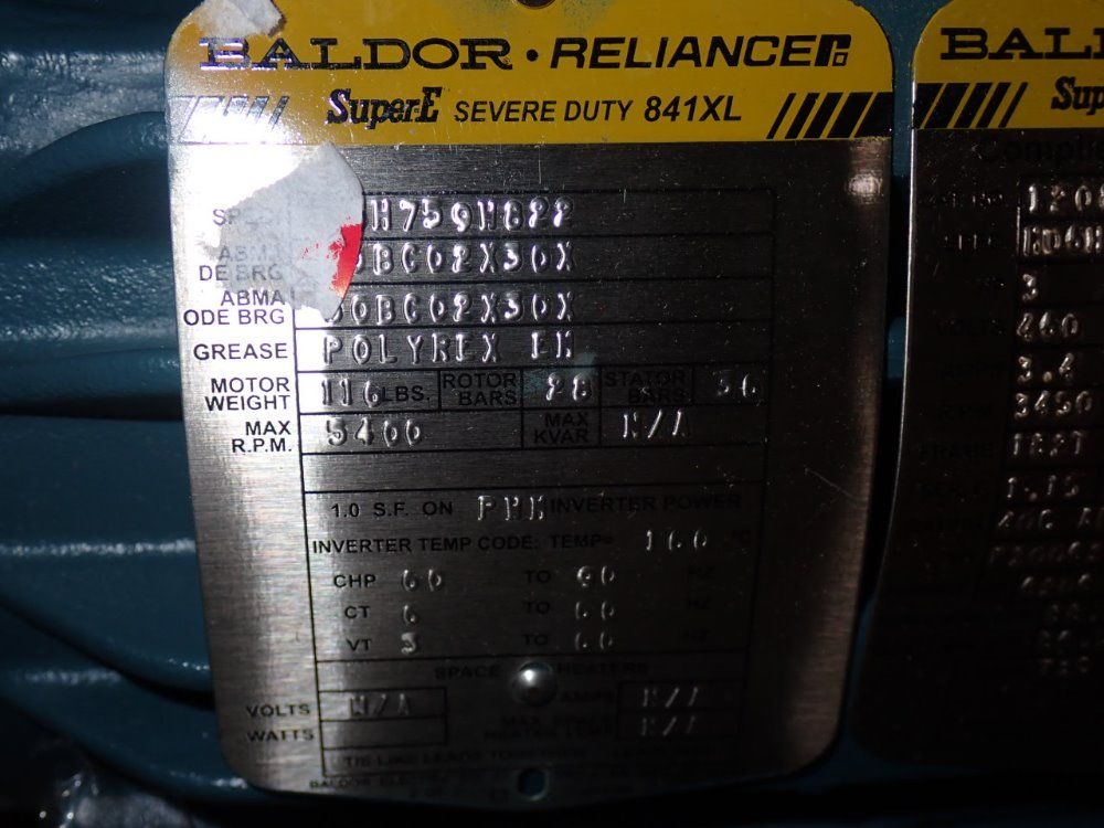 Baldor/reliance Motor