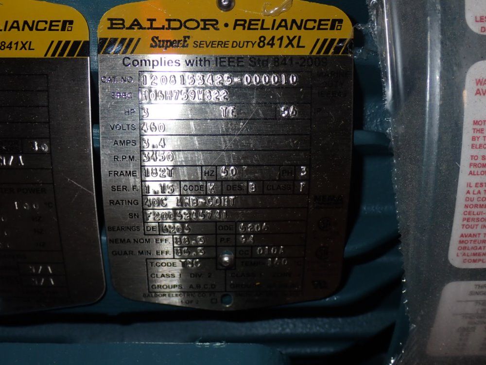 Baldor/reliance Motor
