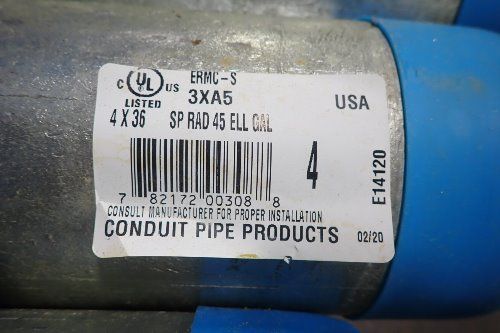 Conduit Pipe Products Galvanized Elbow Conduit