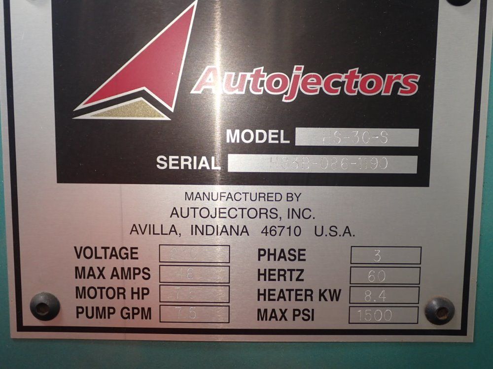 Autojector Vertical Injection Molding Press