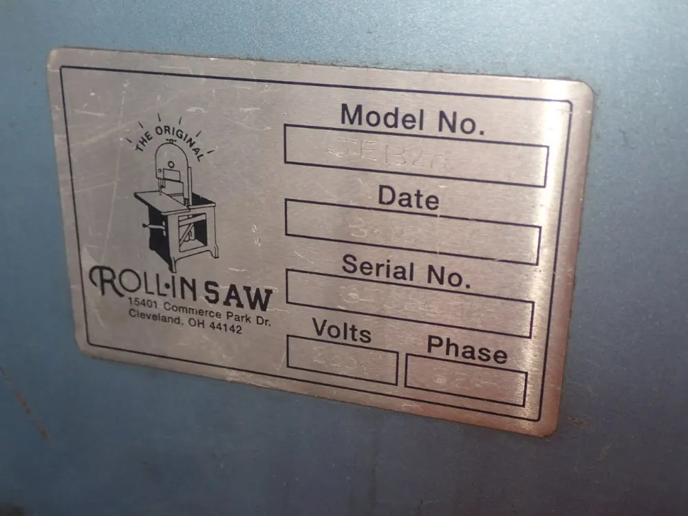 Roll-in Saw Vertical Bandsaw