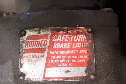 Ammco 4100 Brake Lathe - 4100