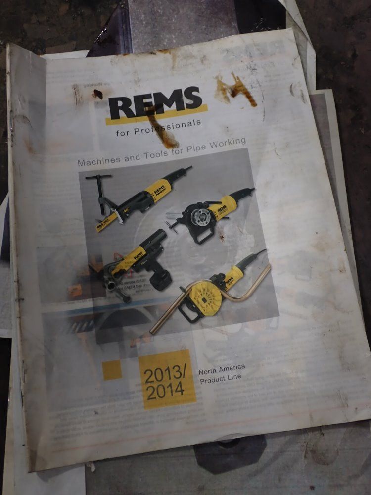 Rems 73" Dia Table 850100/curvo 50 Electric Plate Bender - 850100/curvo 50