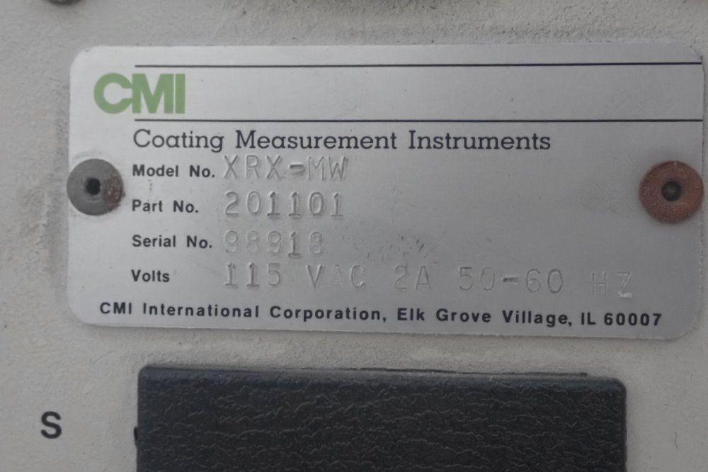 Cmi X-ray Coating Machine