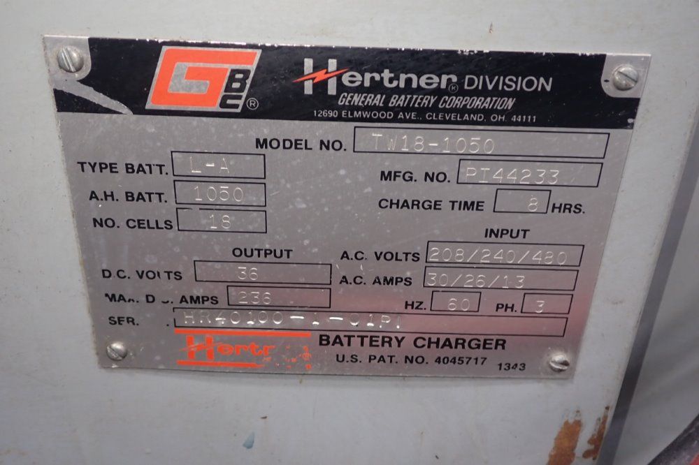 Hertner Battery Charger