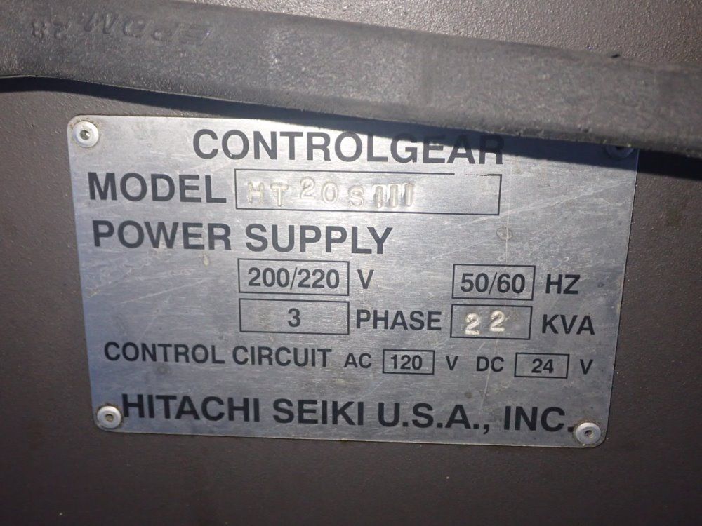 Hitachi Seiki Ht23s Iii Cnc Lathe - Ht23s Iii