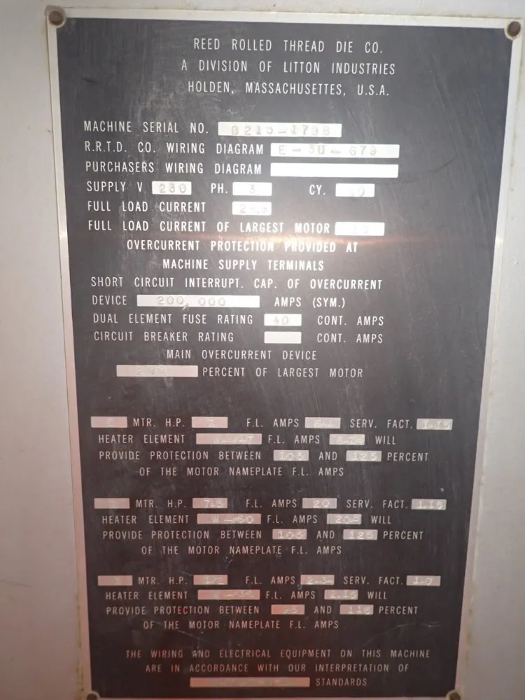 Litton Reed Thread Roller