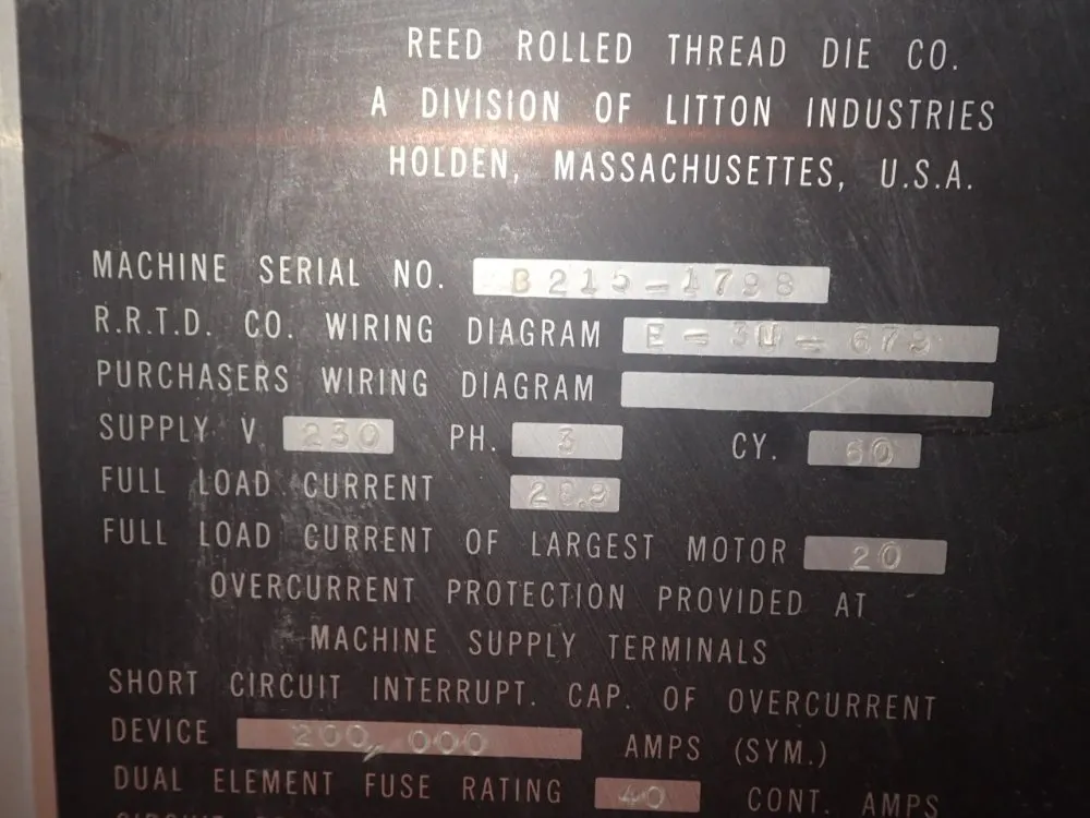 Litton Reed Thread Roller