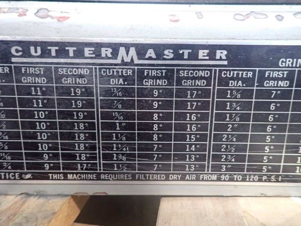 Cutter Master Hdt-30 Tool Grinder End Mill - Hdt-30