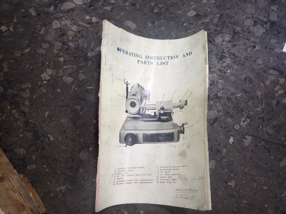 Cutter Master Hdt-30 Tool Grinder End Mill - Hdt-30