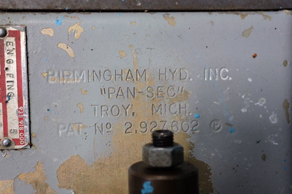 Birmingham Hyd Hydraulic Unit