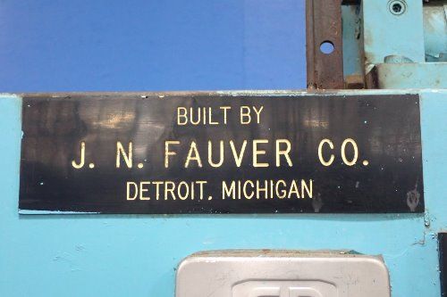 Jn Fauver Hydraulic Test Station