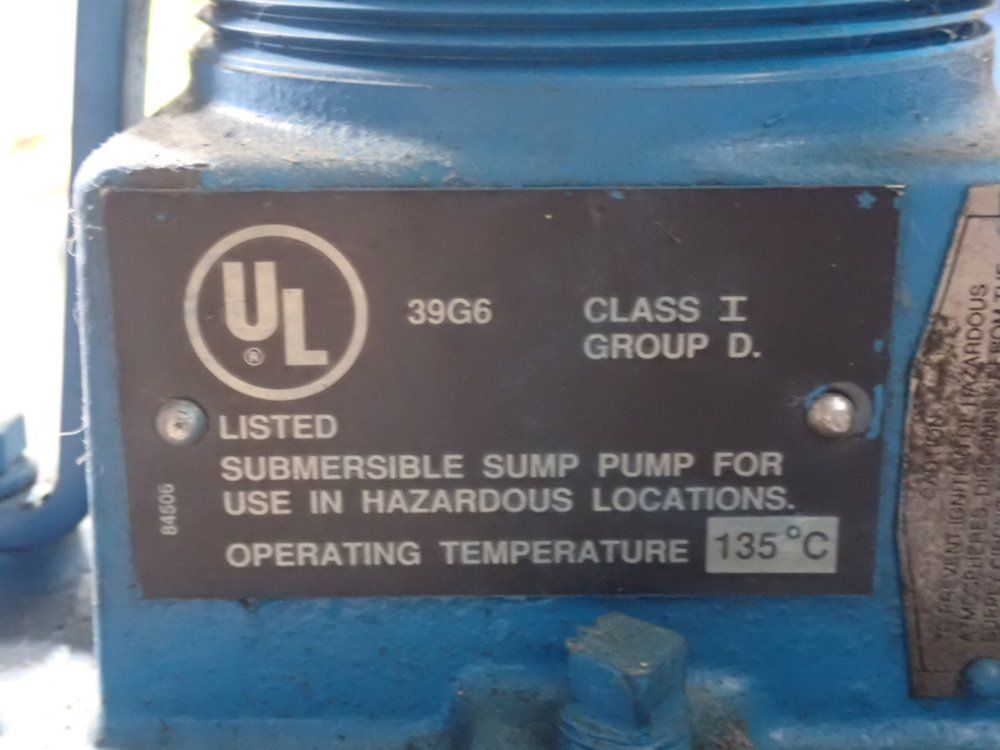 Barnes Submersible Pump