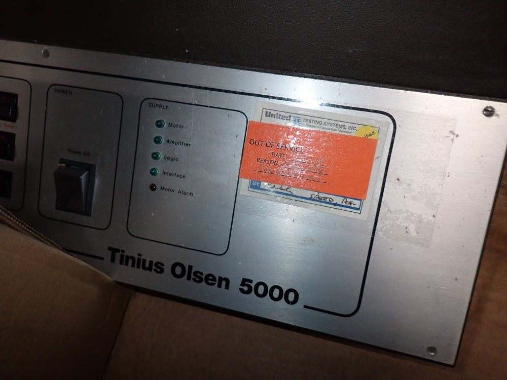 Tinus Olsen Tensile Tester