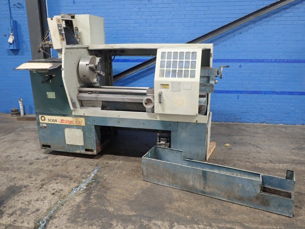 Romi-bridgeport 22" X 46" Ez-path Ii Cnc Lathe - Ez-path Ii