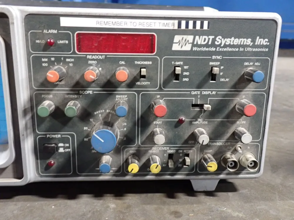 Ndt Systems Ultrasonic Thickness Gauge