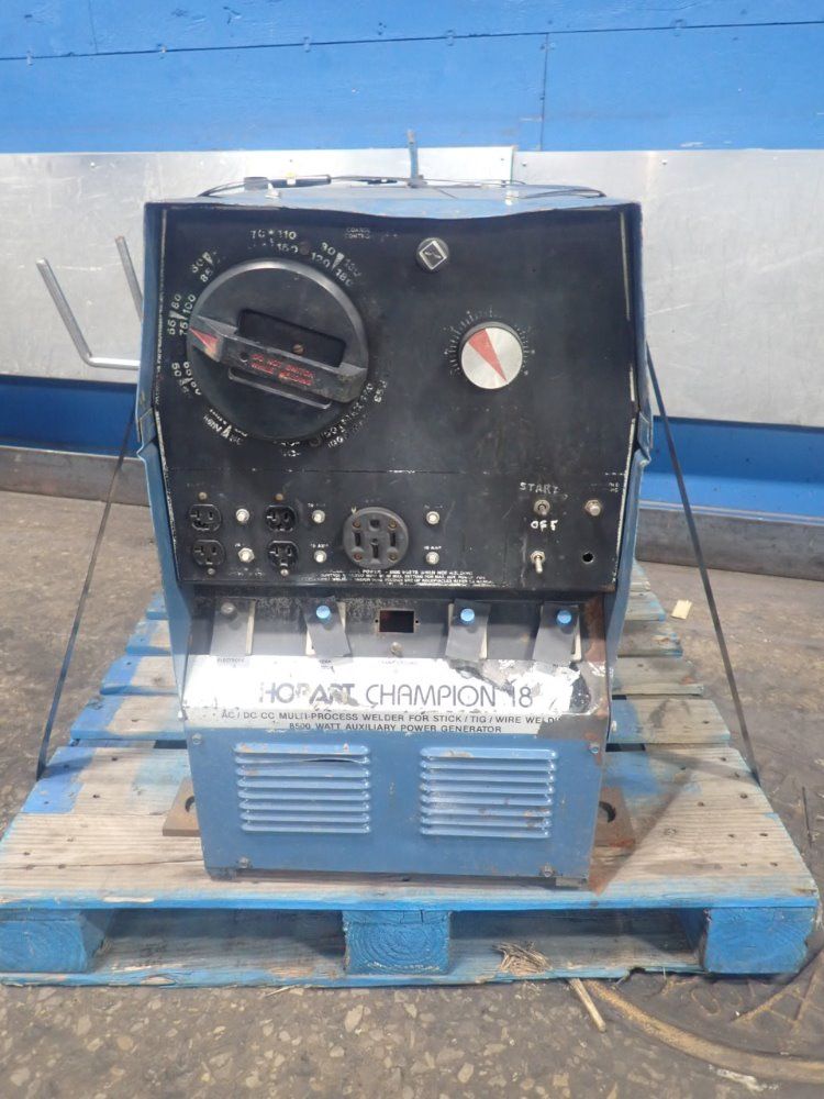 Hobart 250a 8500 W Champion 18 Welder/generator - Champion 18