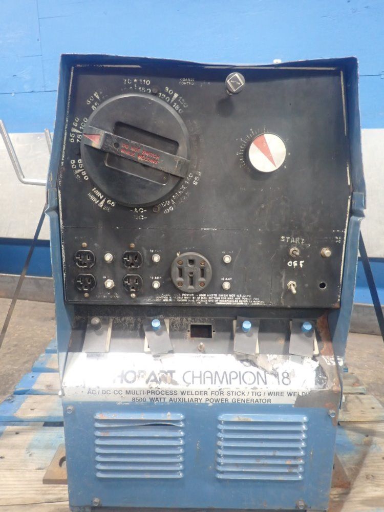 Hobart 250a 8500 W Champion 18 Welder/generator - Champion 18