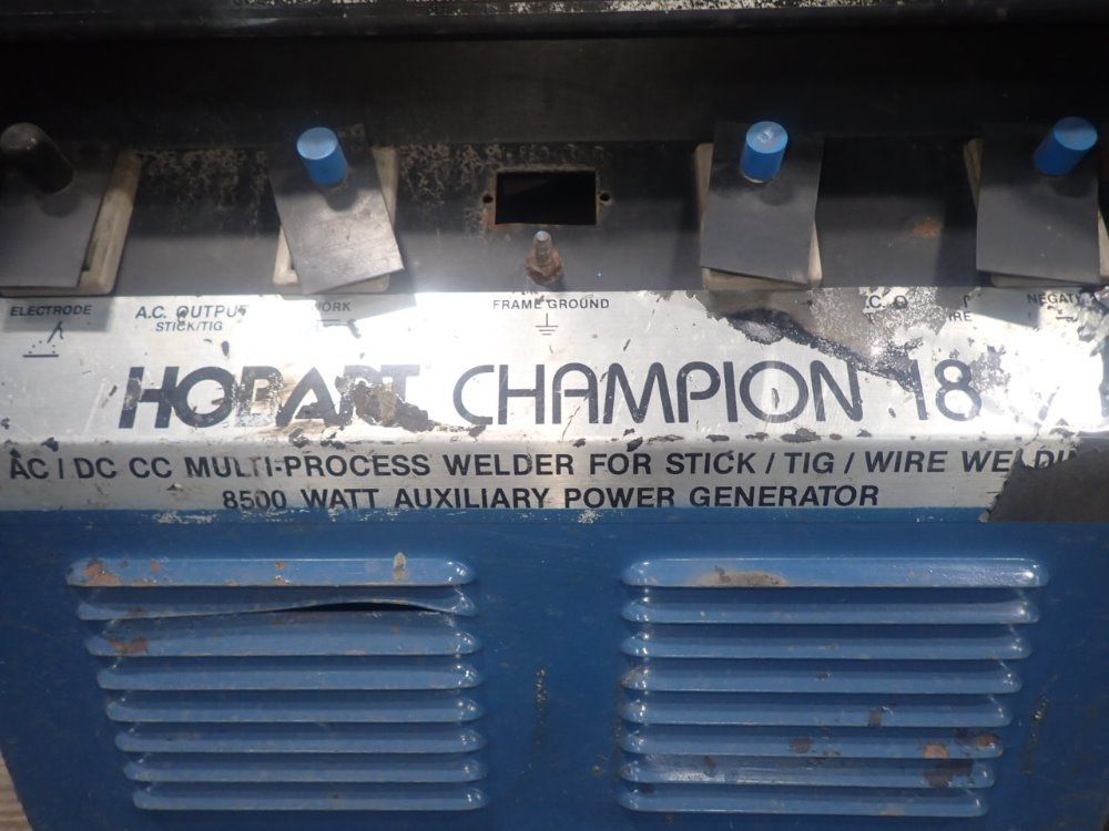 Hobart 250a 8500 W Champion 18 Welder/generator - Champion 18