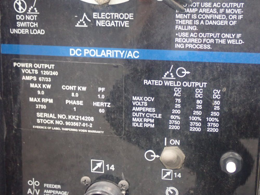 Miller 250a 8000w Trailblazer 251 Welder/generator - Trailblazer 251
