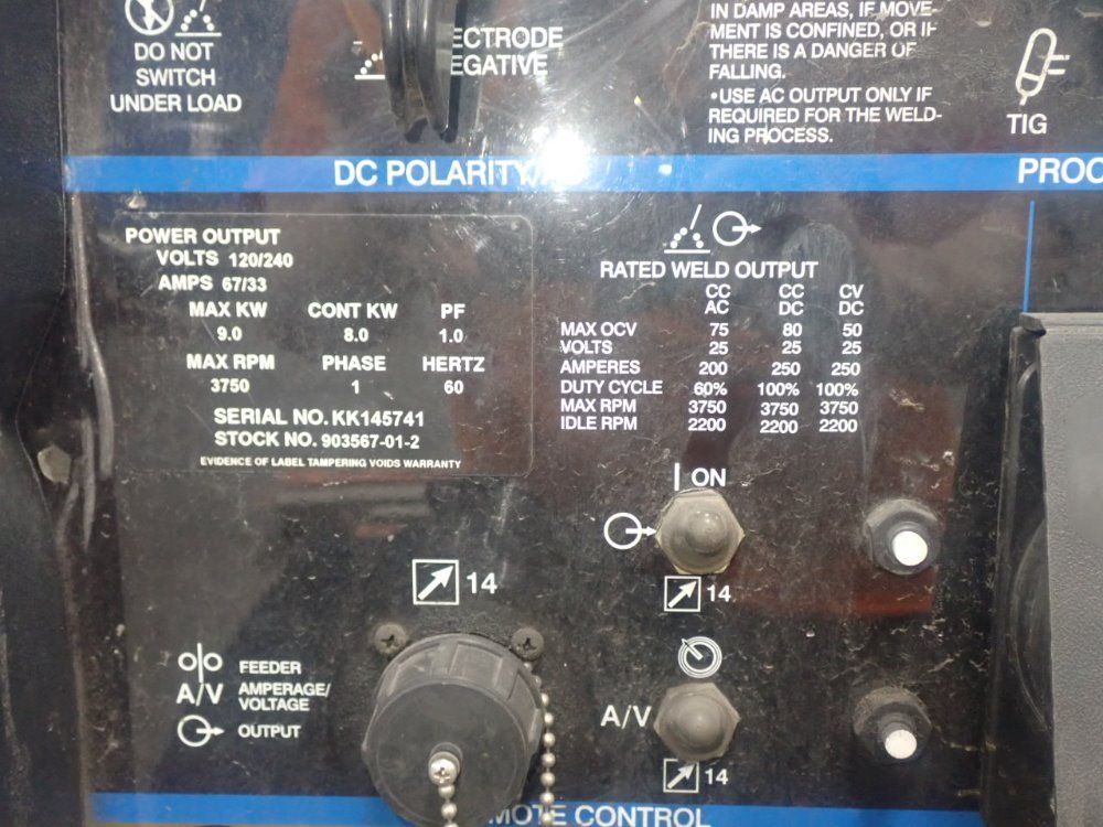 Miller 250a 8000w Trailblazer 251 Welder/generator - Trailblazer 251