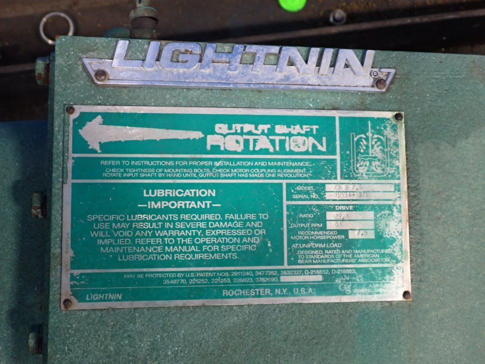 Lightnin 7.5 Hp 73s 7.5 Mixer - 73s 7.5