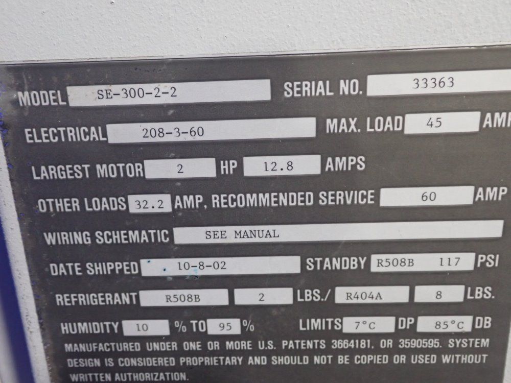 Thermatron Humidity Chamber