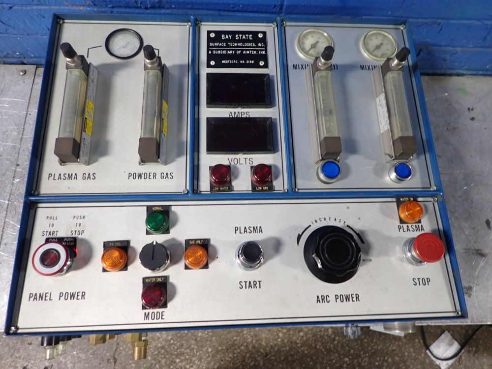Bay State Abrasive Plasma Control Console