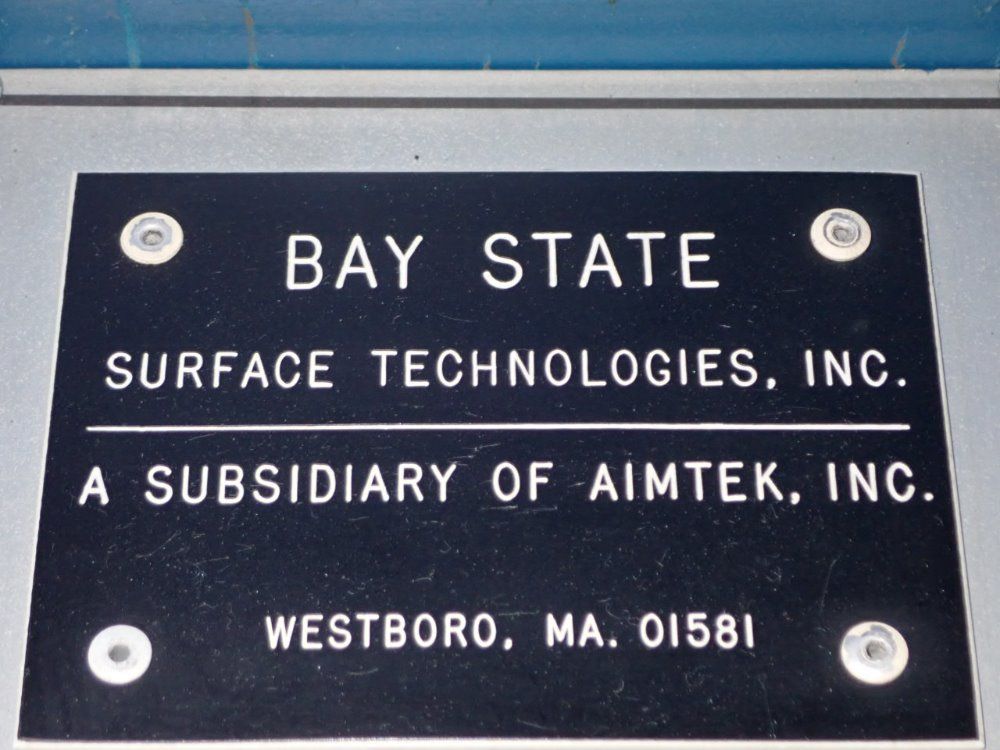 Bay State Abrasive Plasma Control Console