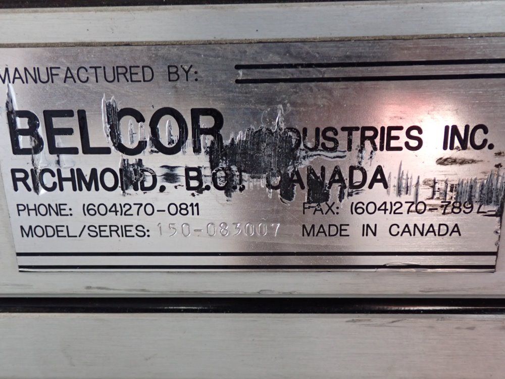 Belcor .5hp/10a/8x39 Tape Machine - 150