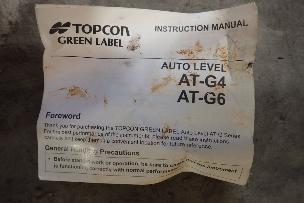 Topcon N/a Automatic Level - At-g6