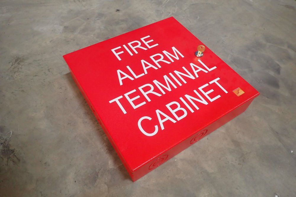 Space Age Electronics 32 Fire Alarm Terminal Cabinet - S5j00645 To 2-32