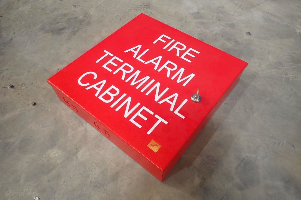 Space Age Electronics 32 Fire Alarm Terminal Cabinet - S5j00645 To 2-32