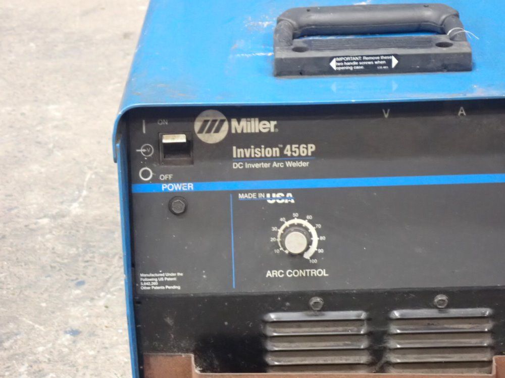 Miller 50.8a/19.2kw Arc Welder - Invision 456p