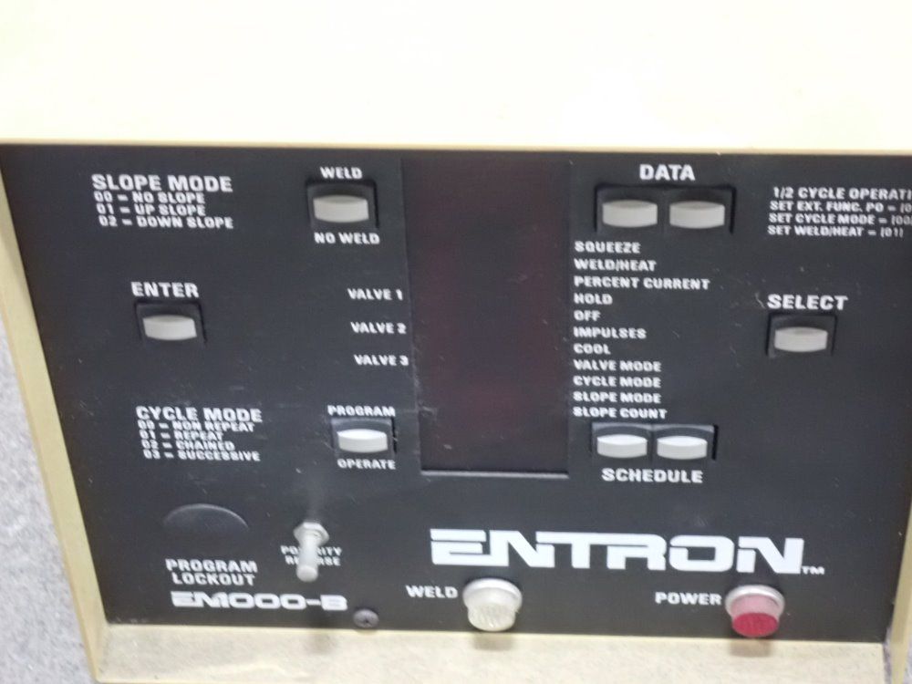 Entron Welder Control - En1000-150b