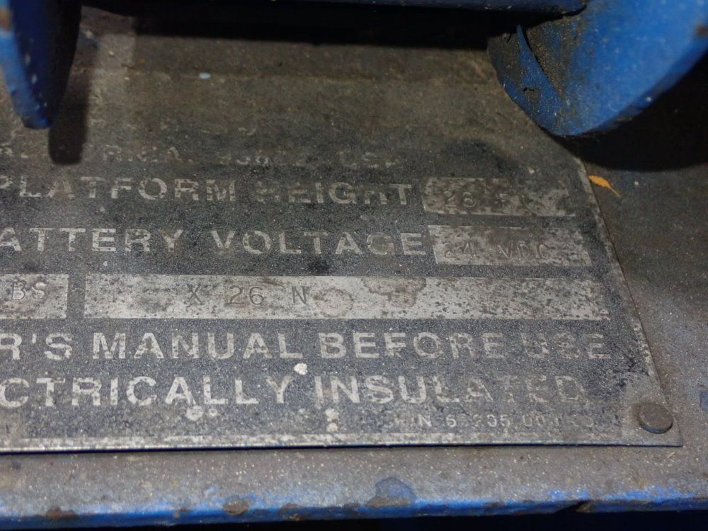 Upright 1000 Lbs 66100-010 Scissor Lift - 66100-010