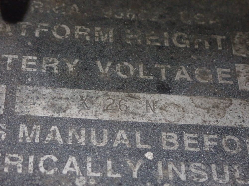 Upright 1000 Lbs 66100-010 Scissor Lift - 66100-010