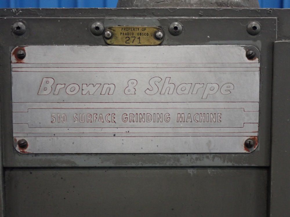 Brown  Sharpe Surface Grinding Machine