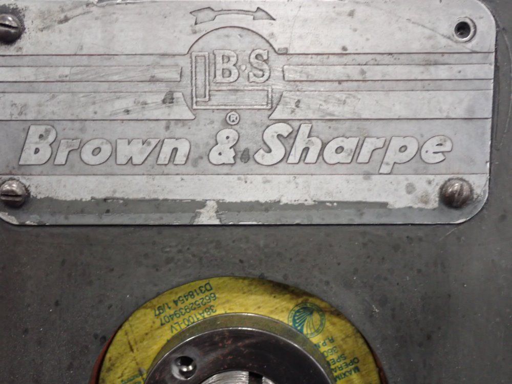 Brown  Sharpe Surface Grinding Machine