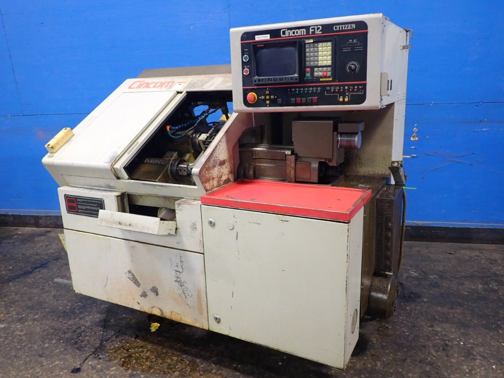 Cincom F-12 Cnc Lathe - F-12